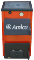 Котел твердотопливный Amica Optima 18 P (с плитой)