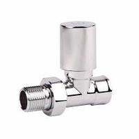 Кран радиаторный SD FORTE 1/2" прямой с ручкой хром