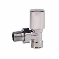Кран радиаторный SD FORTE 1/2" угловой с ручкой хром