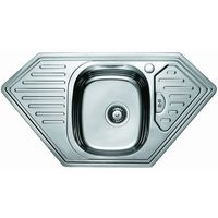 7801 Мойка угловая врезная 950x500х180 Decor