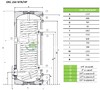 Бойлер косвенного нагрева Drazice OKC 250 NTR/HP (2,5 кв.м)