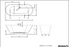 Ванна мраморная RIHO BARCELONA 170x70 BS05005