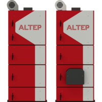Котел твердотопливный Altep Duo UNI PLUS 95 комплект руч.