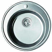 7101 Мойка круглая врезная 420x180 Decor